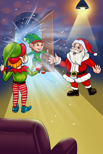 Santa and Elves